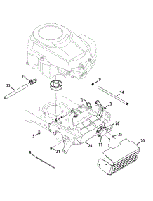 Engine Accessories parts for Columbia Lawn Tractor 13AV761F597 / 2008 from AppliancePartsPros.com