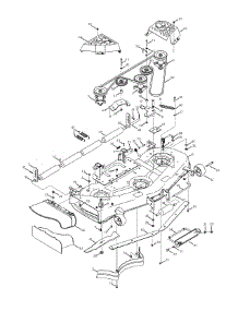 Deck Assembly 54-Inch parts for Columbia Garden Tractor 14AQ816K597 / 2008 from AppliancePartsPros.com