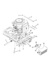 Engine Accessories parts for Columbia Garden Tractor 14AQ94GK897 / 2010 from AppliancePartsPros.com