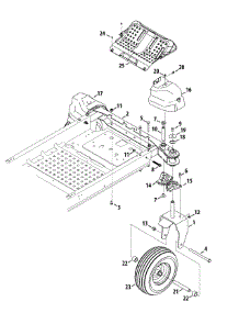 Front Axle parts for Columbia Z-Series 17ARCBDT597 / 2014 from AppliancePartsPros.com