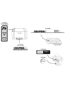 Label Map 21A-39M5897 parts for Columbia Tiller 21A-39M5897 / 2011 from AppliancePartsPros.com