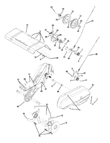 Tine & Drive 21A-39M5 parts for Columbia Tiller 21A-39M5897 / 2011 from AppliancePartsPros.com
