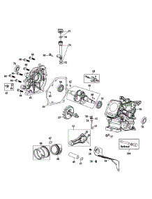 270-Ju Crankcase parts for Columbia Snow Thrower 31AS2T5E897 / 2011 from AppliancePartsPros.com