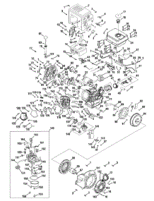 Engine Assembly 483-Su parts for Columbia Snow Thrower 31AH9574897 / 2009 from AppliancePartsPros.com
