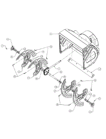 Auger & Shave Plate parts for Columbia Snow Thrower 31AH9774897 / 2014 from AppliancePartsPros.com