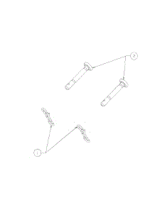 Shear Pins parts for Columbia Snow Thrower 31AH9774897 / 2014 from AppliancePartsPros.com
