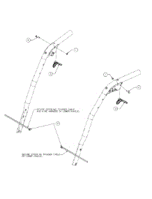 Control Triggers parts for Columbia Snow Thrower 31AH55K4897 / 2014 from AppliancePartsPros.com