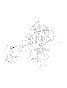 Engine Drive parts for Columbia Snow Thrower 31AH55K4897 / 2014 from AppliancePartsPros.com