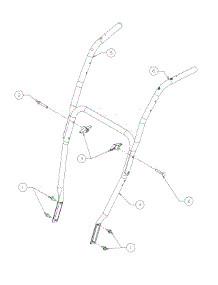 Handles parts for Columbia Snow Thrower 31AH55K4897 / 2014 from AppliancePartsPros.com