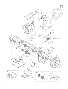 Drive Assembly parts for Columbia Snow Thrower 31AH5ZK5597 / 2008 from AppliancePartsPros.com
