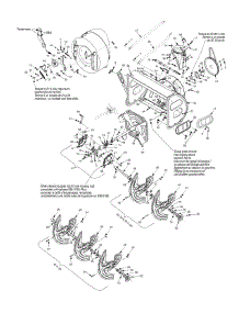 Auger & Housing parts for Columbia Snow Thrower 31AH9575897 / 2010 from AppliancePartsPros.com