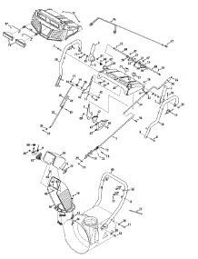 Handles, Panel & Discharge Chute parts for Columbia Snow Thrower 31AH9775897 / 2013 from AppliancePartsPros.com