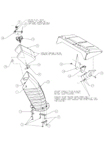 Chute parts for Columbia Snow Thrower 31AH9775897 / 2014 from AppliancePartsPros.com