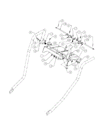 Handle Panel parts for Columbia Snow Thrower 31AH9775897 / 2014 from AppliancePartsPros.com