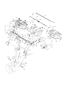 Handle & Panel Assembly parts for Columbia Snow Thrower 31AH55K5897 / 2010 from AppliancePartsPros.com