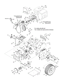 Drive Assembly parts for Columbia Snow Thrower 31AH9576897 / 2010 from AppliancePartsPros.com