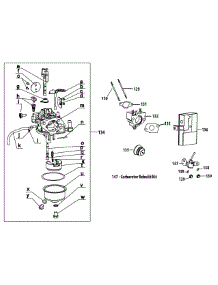 490-Sub Carburetor parts for Columbia Snow Thrower 31AH9776897 / 2013 from AppliancePartsPros.com