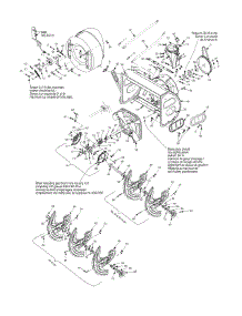 Auger & Auger Housing parts for Columbia Snow Thrower 31AH9J77597 / 2008 from AppliancePartsPros.com