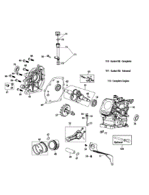 270-Ju-12 Crankcase parts for Columbia Snow Thrower 31AS2T5E897 / 2015 from AppliancePartsPros.com