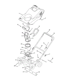 General Assembly parts for Columbia Snow Thrower 31A-2M1A597 / 2008 from AppliancePartsPros.com