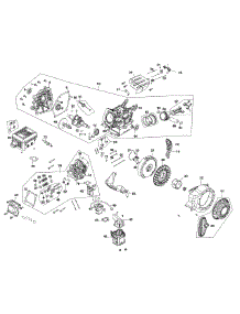 Engine Assembly 161-Jw parts for Columbia Snow Thrower 31A-2M1A897 / 2009 from AppliancePartsPros.com