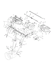 Handle Panel Assembly parts for Columbia Snow Thrower 31AM62K2897 / 2010 from AppliancePartsPros.com
