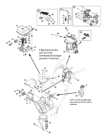 Chute Control 4 Way parts for Columbia Snow Thrower 31AM63K2897 / 2011 from AppliancePartsPros.com