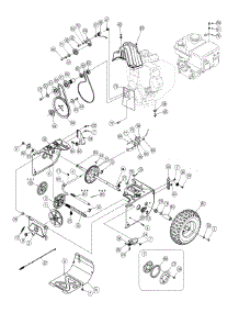 Drive Assembly parts for Columbia Snow Thrower 31AM63K2897 / 2011 from AppliancePartsPros.com