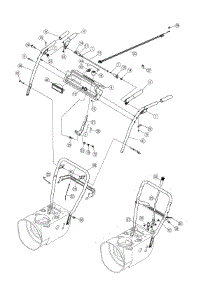 Handle Panel parts for Columbia Snow Thrower 31AM63K2897 / 2011 from AppliancePartsPros.com