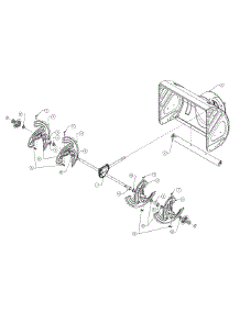 Auger & Shave Plate parts for Columbia Snow Thrower 31AH64K3897 / 2014 from AppliancePartsPros.com
