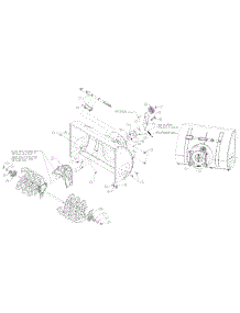 Impeller parts for Columbia Snow Thrower 31AH64K3897 / 2014 from AppliancePartsPros.com