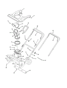 General Assembly parts for Columbia Snow Thrower 31AM2P5B597 / 2008 from AppliancePartsPros.com