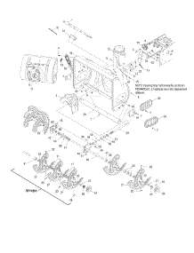 Auger & Auger Housing parts for Columbia Snow Thrower 31AM63K2597 / 2008 from AppliancePartsPros.com