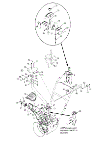 Chute Assembly parts for Columbia Snow Thrower 31AM53K2897 / 2009 from AppliancePartsPros.com