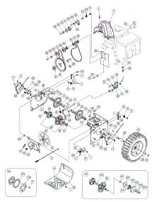 Drive Assembly parts for Columbia Snow Thrower 31AM53K2897 / 2009 from AppliancePartsPros.com