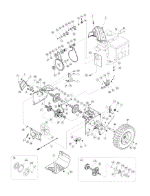 Drive Assembly parts for Columbia Snow Thrower 31AM53K2897 / 2010 from AppliancePartsPros.com