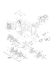 Auger & Housing Assembly parts for Columbia Snow Thrower 31AM53K2897 / 2011 from AppliancePartsPros.com