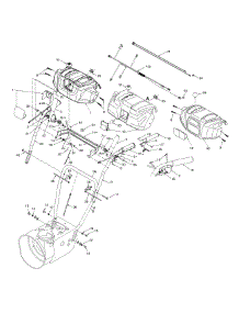 Handle & Panel Assembly parts for Columbia Snow Thrower 31AM53K2897 / 2011 from AppliancePartsPros.com