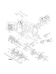 Auger & Housing Assembly parts for Columbia Snow Thrower 31AH54K3897 / 2010 from AppliancePartsPros.com
