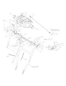 Handle Panel parts for Columbia Snow Thrower 31AM53K2897 / 2014 from AppliancePartsPros.com