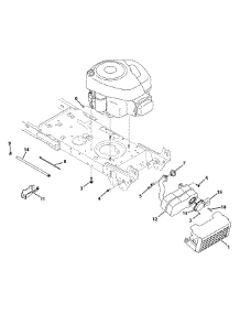 Engine Accessories parts for Columbia Lawn Tractor 13AN79GF897 / 2011 from AppliancePartsPros.com