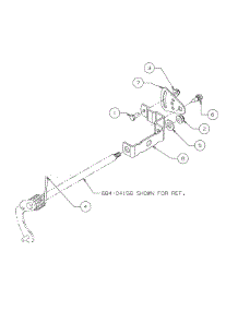 Shift Rod parts for Columbia Snow Thrower 31AH54K6897 / 2014 from AppliancePartsPros.com