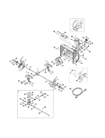 Auger & Housing parts for Columbia Snow Thrower 31AH54K6897 / 2015 from AppliancePartsPros.com