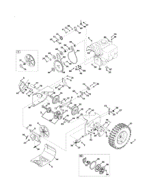 Drive System parts for Columbia Snow Thrower 31AH54K6897 / 2015 from AppliancePartsPros.com