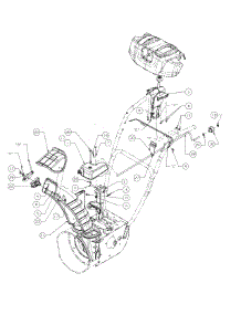 Chute Control parts for Columbia Snow Thrower 31AH57K8897 / 2014 from AppliancePartsPros.com