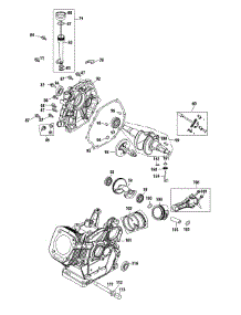 490-Wua Crankcase parts for Columbia Snow Thrower 31AH57K9897 / 2014 from AppliancePartsPros.com