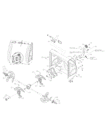 Impeller parts for Columbia Snow Thrower 31AH57K9897 / 2014 from AppliancePartsPros.com