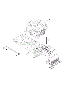 Engine Accessories Mtd parts for Columbia Lawn Tractor 13A879KS897 / 2015 from AppliancePartsPros.com