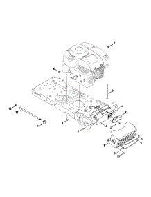 Engine Accessories parts for Columbia Lawn Tractor 13A878KT897 / 2015 from AppliancePartsPros.com