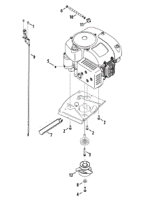 Engine Accessories parts for Columbia Lawn Tractor 13A226JD897 / 2014 from AppliancePartsPros.com